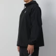 【adidas 愛迪達】Trefoil Wb 男款 黑色 連帽 拉鍊口袋 風衣 運動 休閒 外套 IR9852