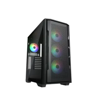 【COUGAR 美洲獅】UNIFACE RGB 電競機箱 電腦機殼(黑色/ATX/Micro ATX)