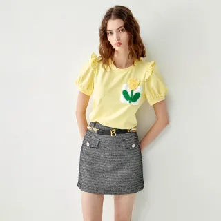 【iROO】小香風短裙