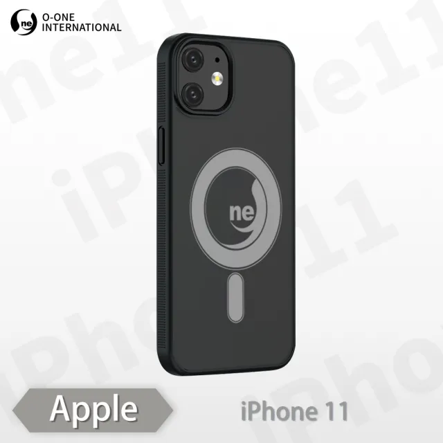 【o-one】Apple iPhone 11 O-ONE MAG軍功II磨砂磁吸防摔殼