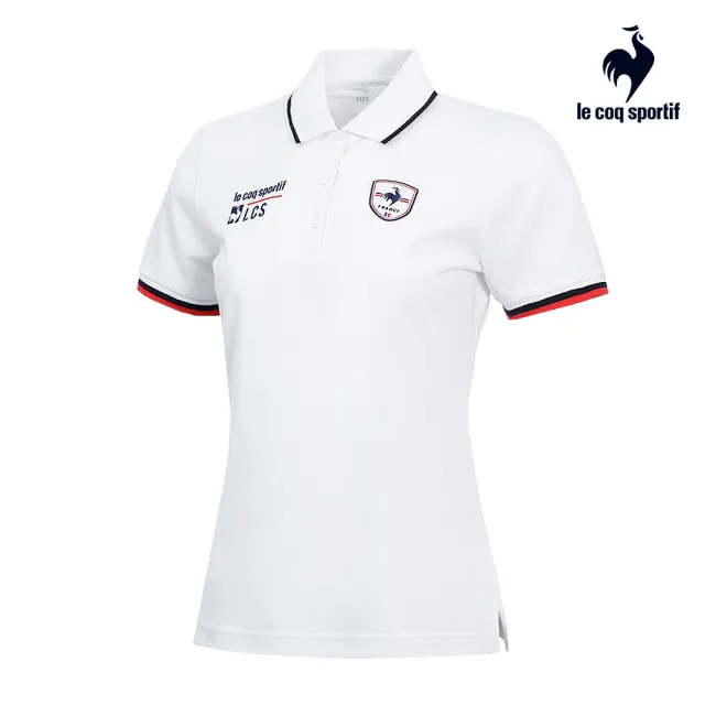 【LE COQ SPORTIF 公雞】吸排法式經典短袖POLO衫 女款-4色-LOR22842