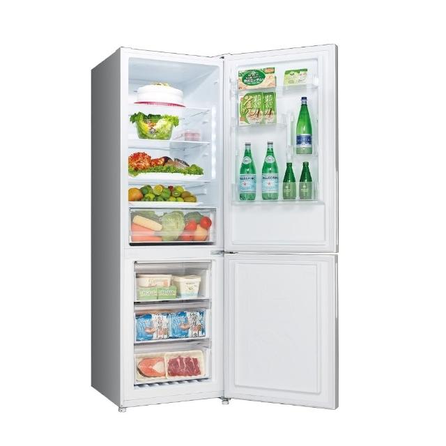 【SANLUX 台灣三洋】325公升雙門琉璃白福利品變頻冰箱(SR-V350BF)