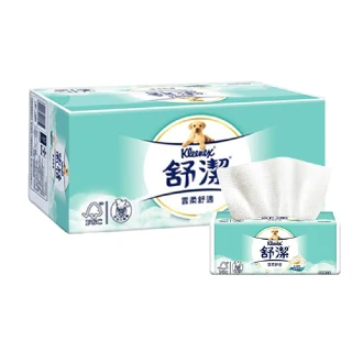 【Kleenex 舒潔】3串組-雲柔舒適抽取衛生紙(100抽x10包*3/共30包)