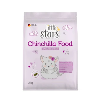 Little stars力特星_全方位龍貓飼料2kg(龍貓/小動物/鼠兔)