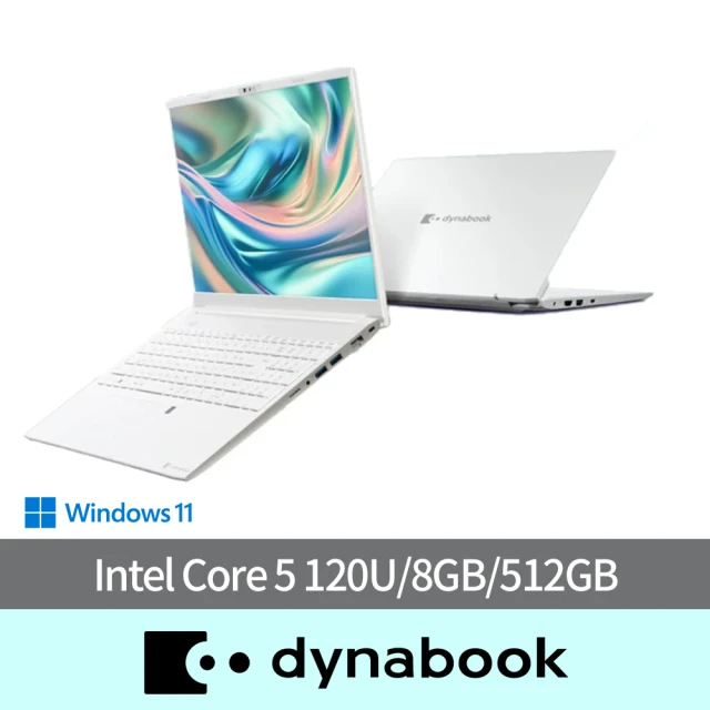 Dynabook CS50L-K 15.6吋 輕薄筆電-雪漾白(Intel Core 5 120U/8GB/512GB/Win11/FHD IPS螢幕)