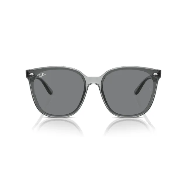 【RayBan 雷朋】大鏡片 膠框 太陽眼鏡 墨鏡(RB4423D 601/87、 645087、 601/93)