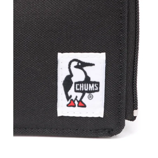 【CHUMS】CHUMS 休閒 男女 Recycle L-Shaped Zip WalletL型零錢包  黑色(CH603757K001)
