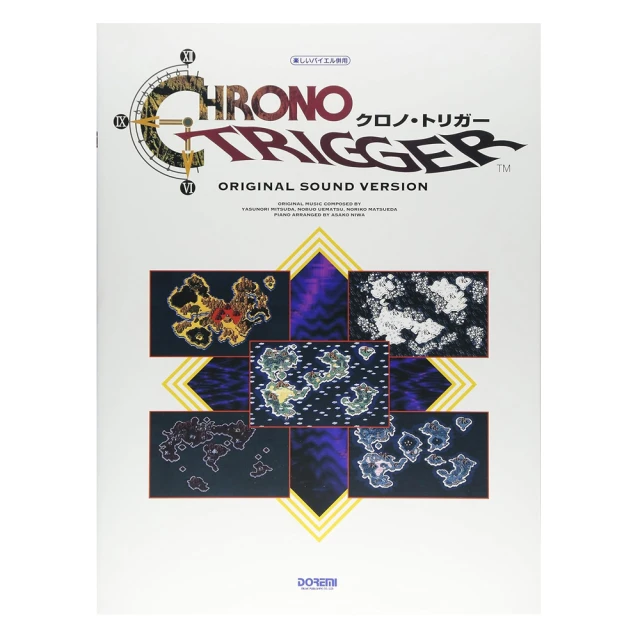 【DORA SHOP】鋼琴譜 826555 超時空之鑰 Chrono Trigger 樂譜集 歡樂拜爾併用