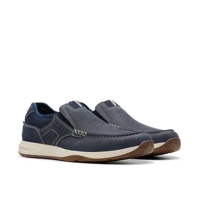 【Clarks】男鞋 Sailview Step  縫線工藝設計套入便鞋(CLM76976C)