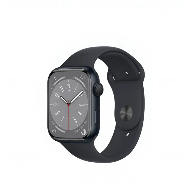 【Apple】Apple Watch S8 GPS 41mm(鋁金屬錶殼搭配運動型錶帶)