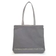 【Louis Vuitton 路易威登】限量版博物館基金會帆布袋(灰/白)