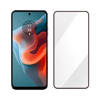 【阿柴好物】Motorola Moto G34 滿版全膠玻璃貼