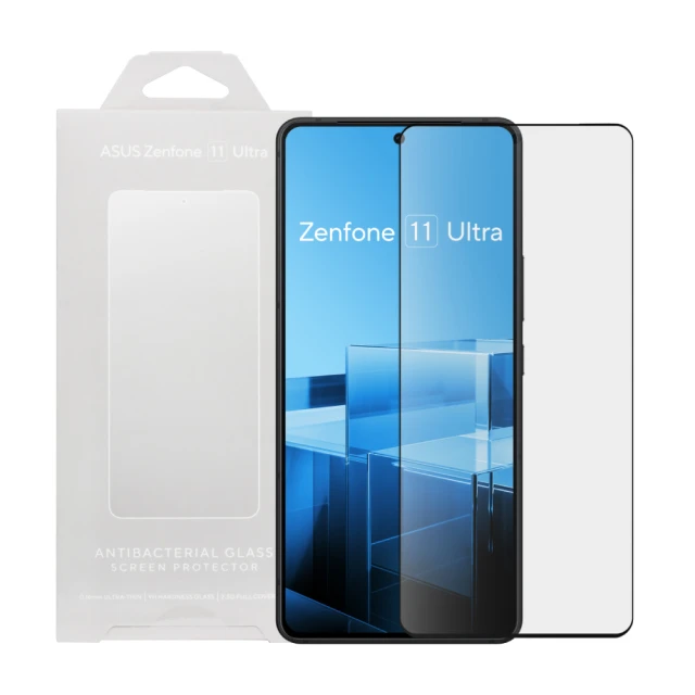 ASUS 華碩 原廠 Zenfone 11 Ultra/ ROG Phone 8系列 抗菌玻璃保護貼 AY2402(公司貨)