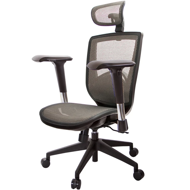 GXG 吉加吉 高背全網 電腦椅 /2D滑面金屬扶手(TW-