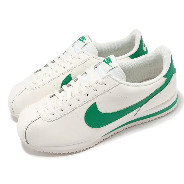 【NIKE 耐吉】阿甘鞋 Cortez 米白 草綠 男鞋 復古 休閒鞋(DM4044-104)