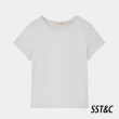 【SST&C 新品９折】灰U領短袖T-shirt 8762402002