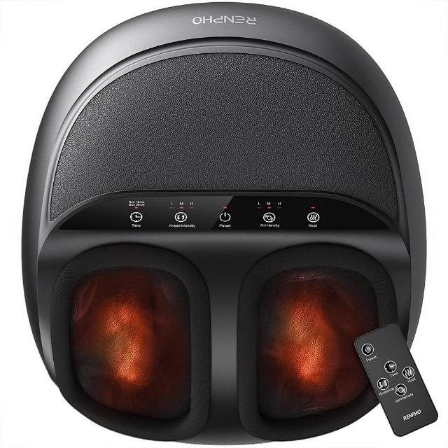 RENPHO RF-FM059R RENPHO RF-FM059R 小腿按摩器專為小腿設計,插電式電源提供強勁按摩效能,黑色系外觀時尚耐用,尺寸48x31x45cm輕巧便攜,重量僅5.36KG。產自中國,無國際電壓需求,適合長期使用。作為個人衛生用品,具BSMI許可字號R3F011,1年保固保障。有效緩解小腿疲勞、神經痛,完美選擇居家按摩。