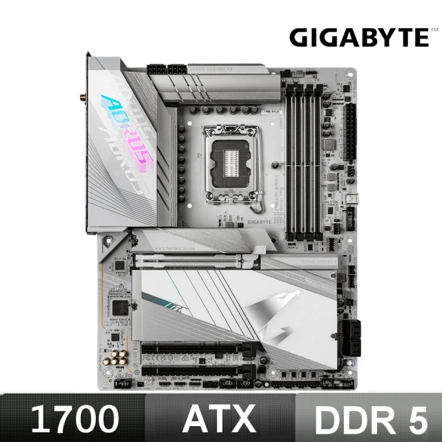GIGABYTE 技嘉GIGABYTE 技嘉 3件組★ Z790 AORUS PRO X 主機板+Intel Core i9-14900KF CP+MSI M240 水冷風扇