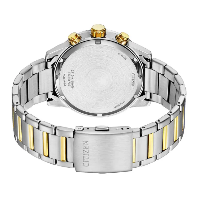 【CITIZEN 星辰】限量賽車三眼計時手錶-44mm 520禮物 送禮 男錶(AN3689-55X)