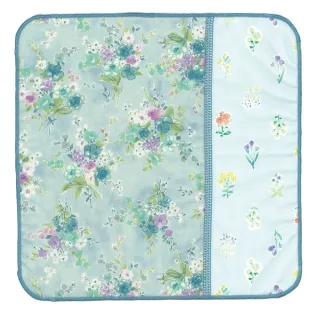 【COMBO!】日本製頂級100%純棉拼接花卉紗布巾手帕24 x 24 cm(女性手帕/嬰兒紗布巾)