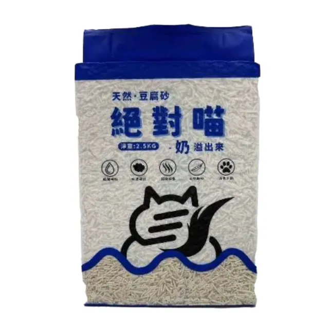 【Mao One毛萬】絕對喵豆腐砂 2.5KG （天然·豆腐砂）*3包組(貓砂)