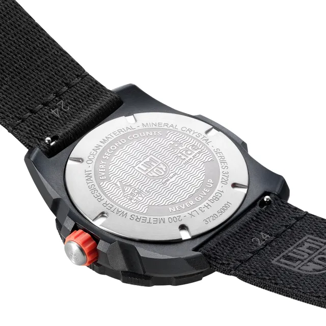 【LUMINOX 雷明時】Bear Grylls NO PLANET B貝爾荒野求生腕錶3722ECO