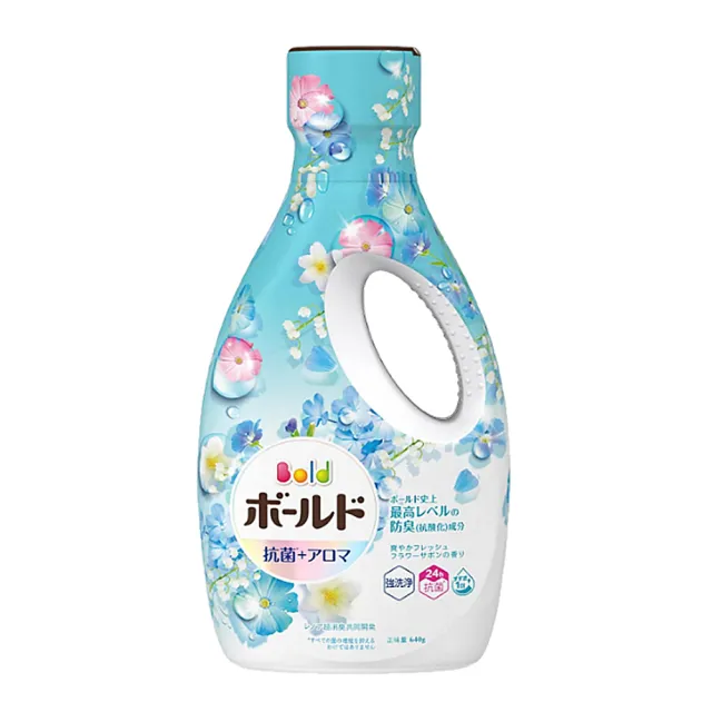 【P&G】日本進口 2024新款超濃縮花香抗菌洗衣精630/640g(多款任選/平行輸入)