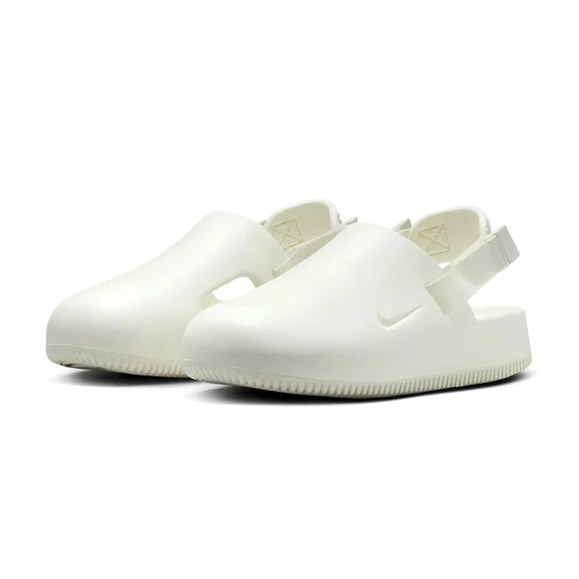 NIKE 耐吉NIKE 耐吉 NIKE W Calm Mule Hemp 女款 穆勒鞋 麵包涼鞋 白色 FB2185-100