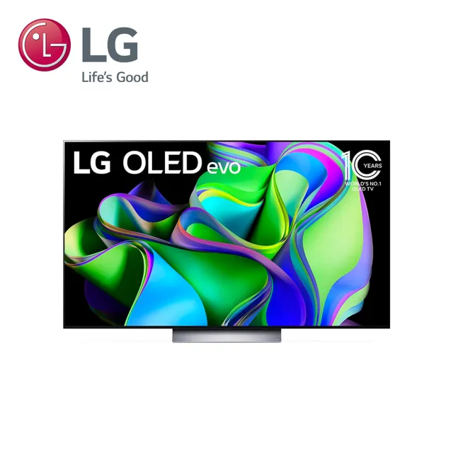 LG 樂金 55型OLED evo C3極致系列 4K AI物聯網智慧電視(OLED55C3PSA)+LG 超維度6D立體聲霸(SC9S)超值組