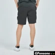 【GFoneone】男吸排拉鍊貼袋短褲-黑(男短褲)