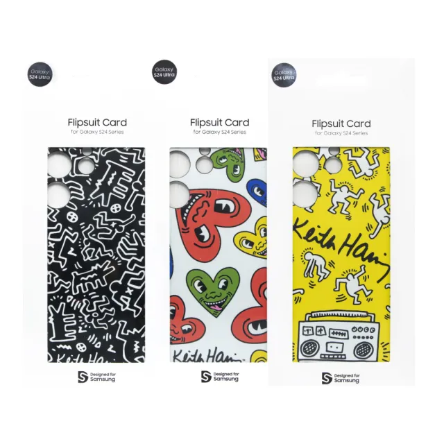 【Samsung 三星】Galaxy S24 Ultra 5G Keith Haring 原廠主題感應卡(GP-TOS928)