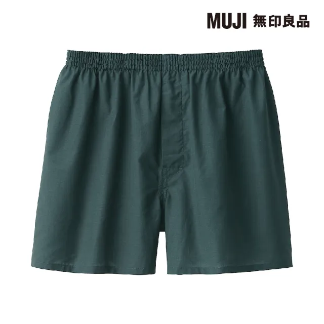 【MUJI 無印良品】男柔滑前開平口褲(共5色)