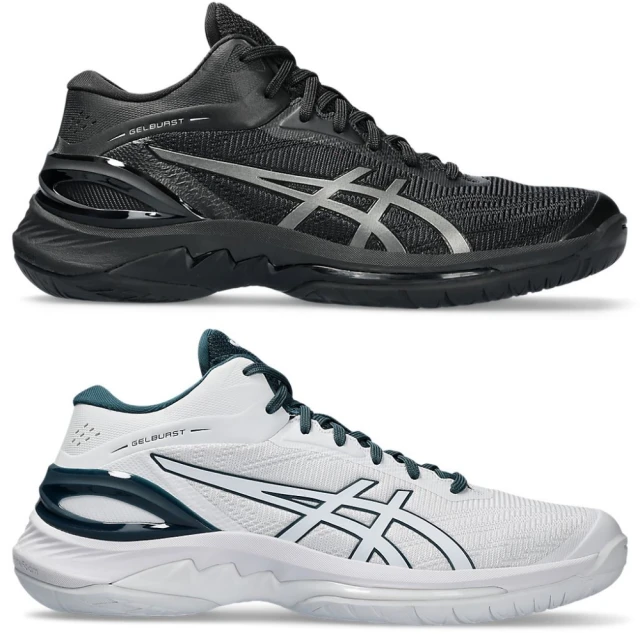 asics 亞瑟士 GELBURST 28 男款 籃球鞋 一般楦(1063A081-001-101 黑銀 白綠 輕量 輕量 亞瑟膠 速度型)