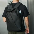 【MoonDy】輕便後背包 A4後背包 男生後背包 尼龍後背包 大學生書包 旅行背包 大容量後背包 黑色包包