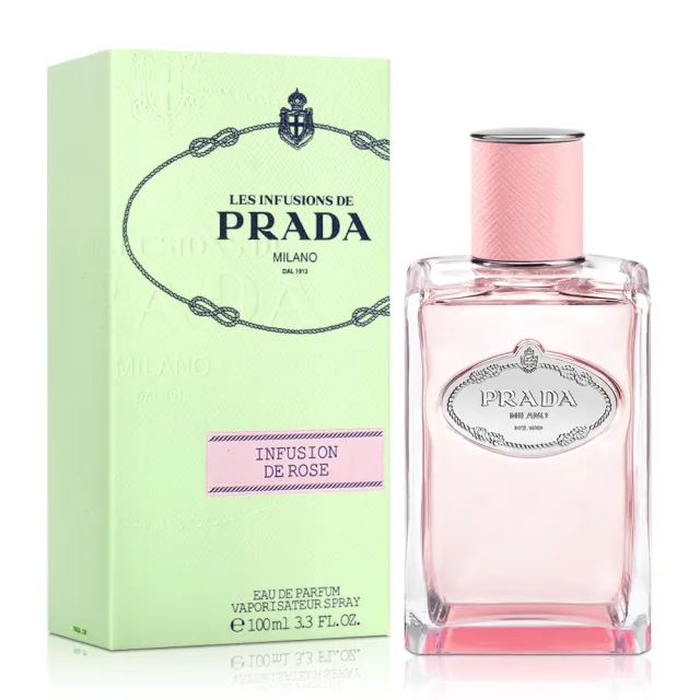 【PRADA 普拉達】玫瑰精萃淡香精100ml(平行輸入)