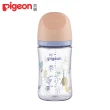 【Pigeon 貝親】第三代母乳實感T-ester奶瓶240ml(彩繪 寬口奶瓶)