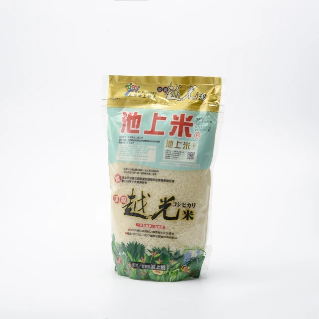 池上多力米 池上越光米 1.5kg 非真空包裝(池上米、越光米)