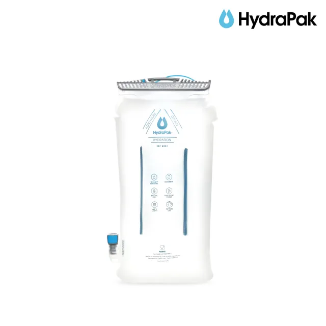 【HydraPak】Contour 2L 立體水袋(HydraPak、登山配件、水袋、備品、吸水管)