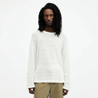 【ALLSAINTS】DRAX 純棉縫線紋理長袖T恤 MD521Z(常規版型)