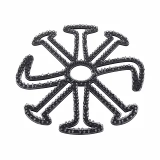 【JIAGO】安全帽透氣不塌髮矽膠內襯墊(2入組)
