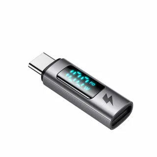【Mcdodo】麥多多 Type-C to Type-C 100W 數顯轉接器/轉接頭(OT-609)