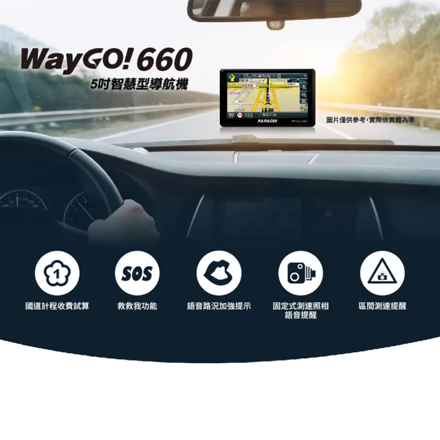 【PAPAGO!】衛導 PAPAGO WayGo 660 保固一年(車麗屋)