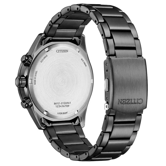 【CITIZEN 星辰】Chronograph 光動能計時腕錶 43mm(CA0775-79E)