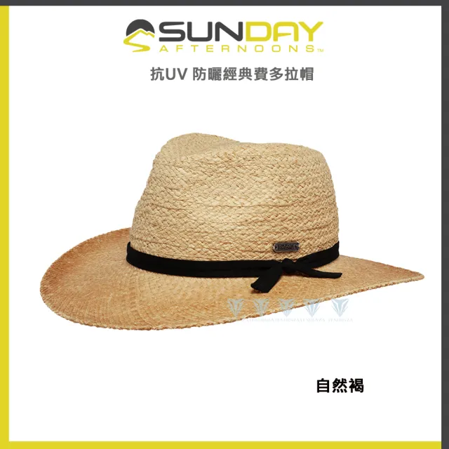 【Sunday Afternoons】抗UV 防曬經典費多拉帽 Tulum Hat(戶外/防曬/輕量/穿搭/造型)