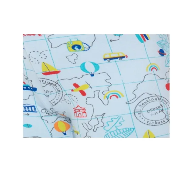 【tuc tuc】女童 藍地圖印花貼身褲 12M-6A MK7618(tuctuc baby 下身)