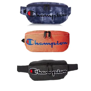 【Champion】情人節禮物 冠軍 草寫logo電繡 胸包 單肩包 斜背包 腰包(美國進口平行輸入)