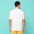 【oillio 歐洲貴族】男裝 短袖圓領T恤 簡約款 彈力舒適 透氣吸濕排汗(白色 法國品牌 有大尺碼)