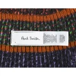 【Paul Smith】PAUL SMITH色塊條紋針織線條羊毛毛帽(黑x多色)