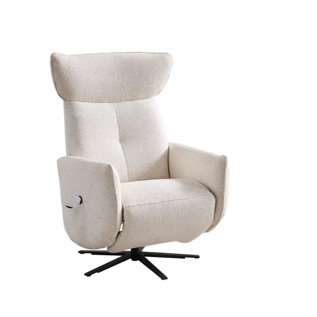 【Cheers 芝華仕】頭等艙 科技布 單人頭枕可調電動沙發休閒椅附USB K4037
