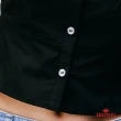【BRAPPERS】女款 典雅蕾絲雕花襯衫(黑)